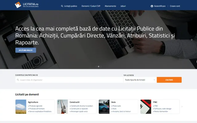 Licitatia - LegalTech & Procurement project interface preview